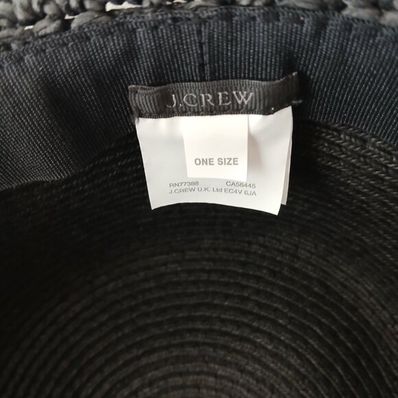 J.Crew Textured Straw Hat - Picture 3 of 4